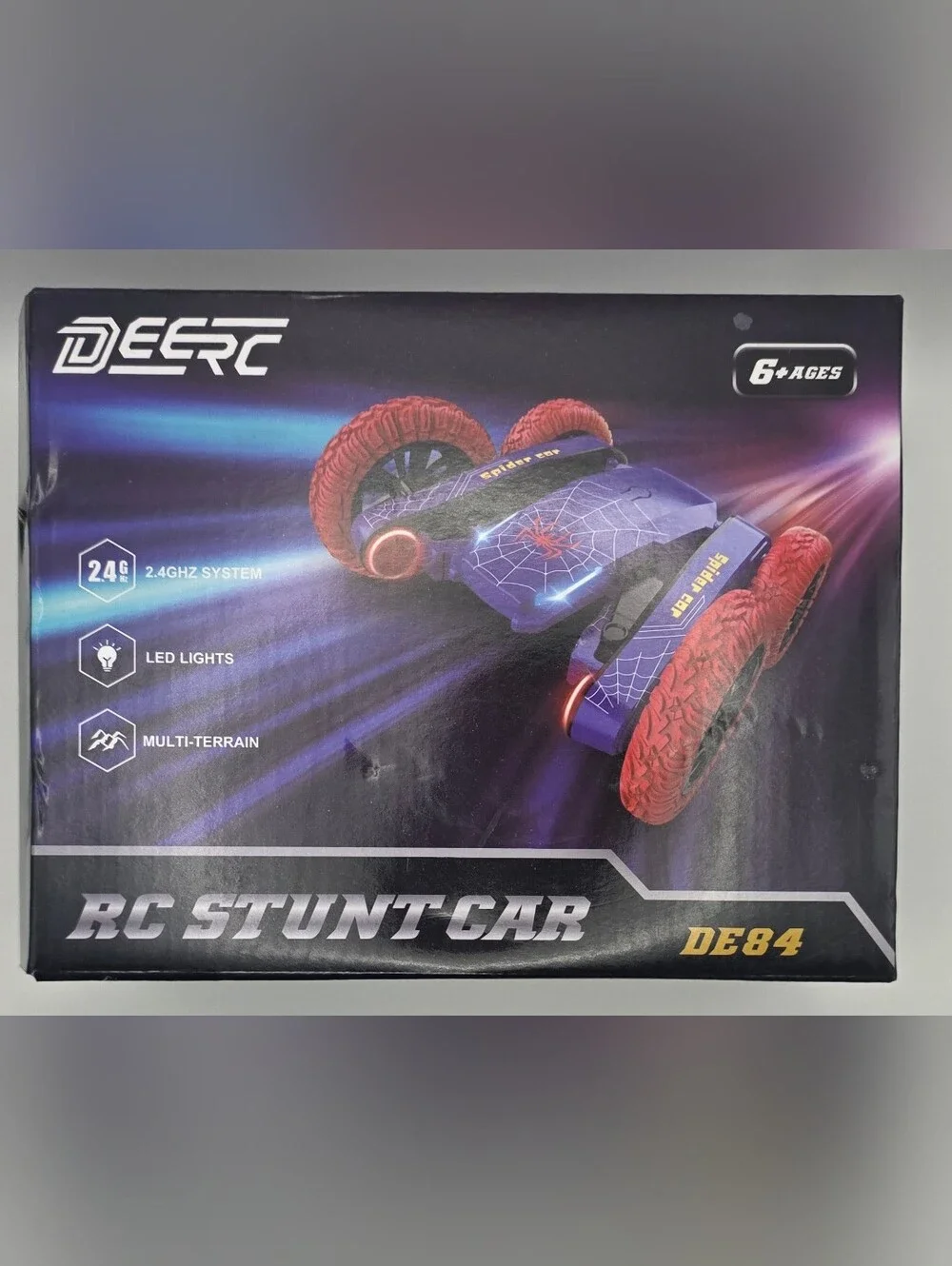 DEERC 360°rotating headlights